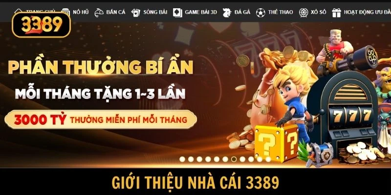 Giới thiệu về nhà cái 3389 uy tín và chất lượng 2025